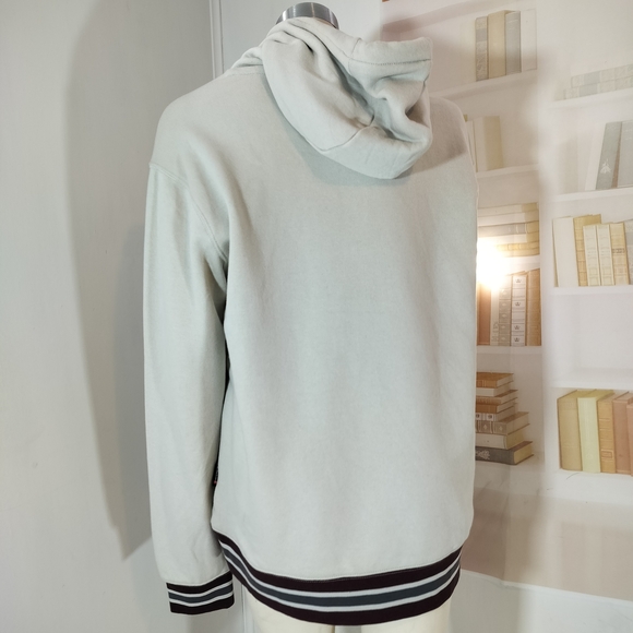 Quiksilver  Men Cream Hoodie Sweater - Picture 2 of 8